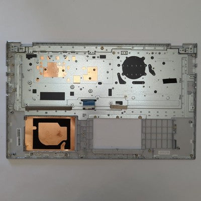ASUS VivoBook 17 D712DA Handauflage Tastatur Deutsch Palmrest Keyboard Silber DE