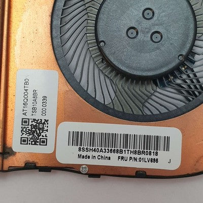 Lenovo ThinkPad T480s Lüfter Kühler Heatpipe Heatsink Cooling Fan – Bild 3