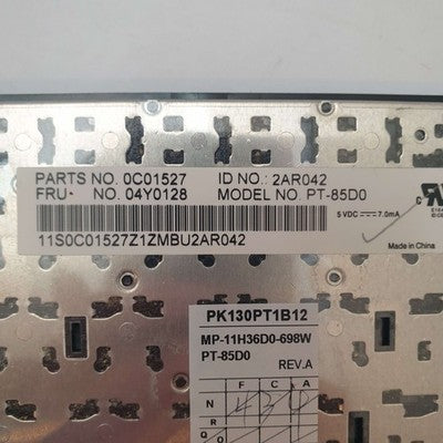 Lenovo ThinkPad S430 Tastatur Deutsch DE QWERTZ Keyboard Backlit – Bild 3