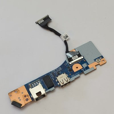 Lenovo ThinkPad E485 USB Board mit USB Port Kartenleser Ethernet LAN – Bild 2