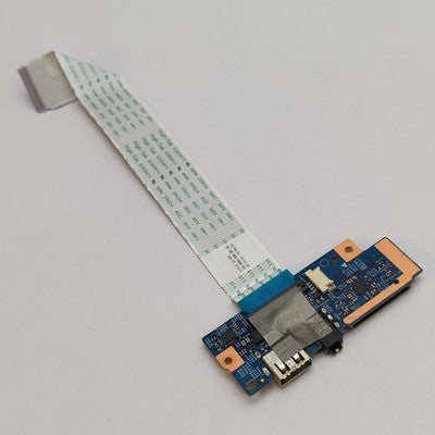 Lenovo V130-15IKB USB Audio IO Board Anschlussplatine Portboard Sound Klinke