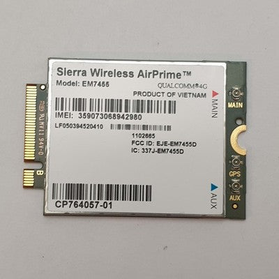 Fujitsu LifeBook U7310 Sierra Wireless AirPrime 4G LTE WWAN Modul Karte – Bild 3