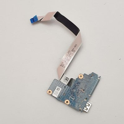 Dell Latitude 3400 USB Anschluss Board I O Platine mit BIOS CMOS Batterie – Bild 2