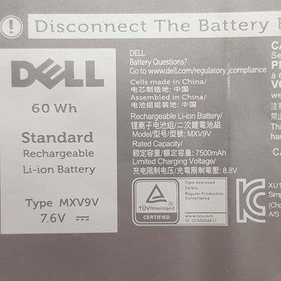 Dell Latitude 7400 Original Akku 7500mAh Li-ion Batterie Pack – Bild 3