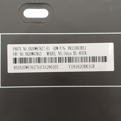 Lenovo ThinkPad L14 Gen2 Tastatur Deutsch QWERTZ Keyboard Hintergrundbeleuchtung – Bild 3