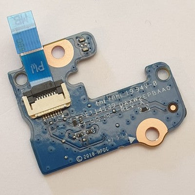 HP ZBook 15 G6 Powerbutton Board mit Kabel Start Schalter