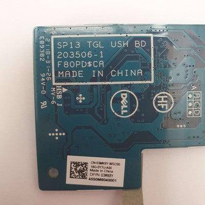 Dell Latitude 5520 USH Board Sicherheitsplatine IO Controller Tastatur Anschluss – Bild 3