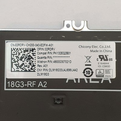 Dell Latitude 5300 Tastatur US Englisch mit Hintergrundbeleuchtung Keyboard US – Bild 4