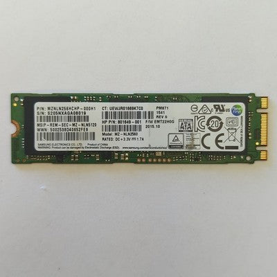 Samsung PM871 256 GB Festplatte M.2 SATA SSD 2280 Internes Solid State Drive