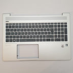 HP ProBook 450 G7 Handauflage Palmrest Oberteil Tastatur Deutsch QWERTZ Silber