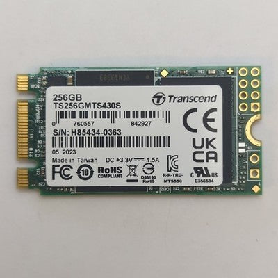 Transcend 256GB M.2 SSD TS256GMTS430S 2242 SATA Internes Solid State Drive