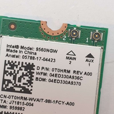 Dell Latitude 7400 WLAN WiFi Bluetooth Karte M.2 NGFF Wireless AC – Bild 3