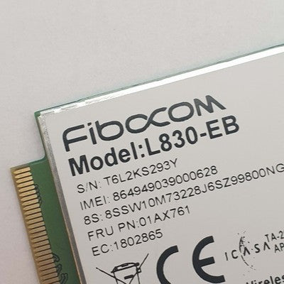 Lenovo ThinkPad T590 WWAN LTE 4G Modul Fibocom M.2 – Bild 3