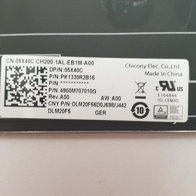 Dell Latitude 5320 Tastatur Deutsch QWERTZ mit Hintergrundbeleuchtung Backlit – Bild 4
