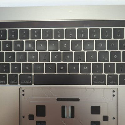 Apple MacBook Pro 15 A1707 Handauflage Deutsch mit Akku Tastatur QWERTZ Palmrest – Bild 4
