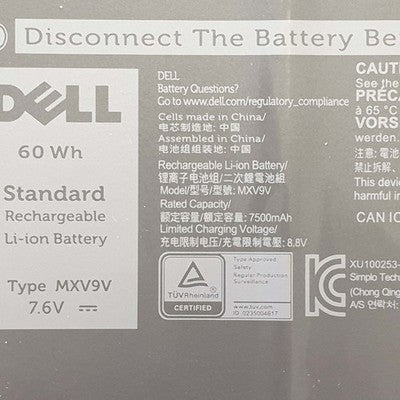 Dell Latitude 5300 Original Akku 7500mAh Li ion Battery Pack – Bild 2