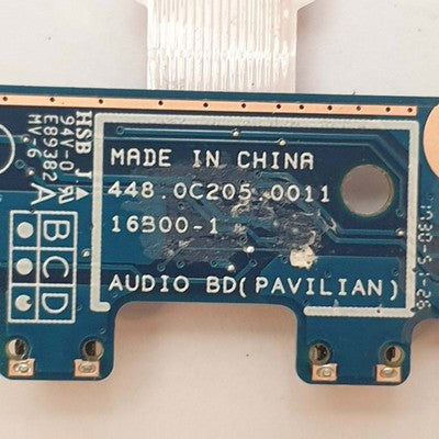 HP Pavilion X360 14 BA Audio Board Kopfhörerbuchse Klinkenbuchse Platine – Bild 3