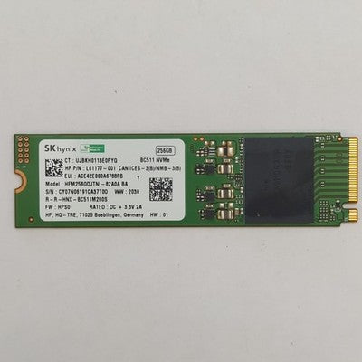 SK hynix 256GB M.2 2280 NVMe PCIe SSD Internes Solid State Drive