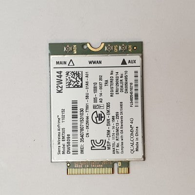Sierra Wireless AirPrime EM7305 4G WWAN Karte Dell Latitude E7250