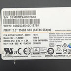 Samsung PM871 256 GB 2.5 Zoll SATA III SSD Internes Solid State Drive