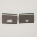 Dell Latitude E5570 Scharnierabdeckung Cover Silber Scharnier Abdeckung