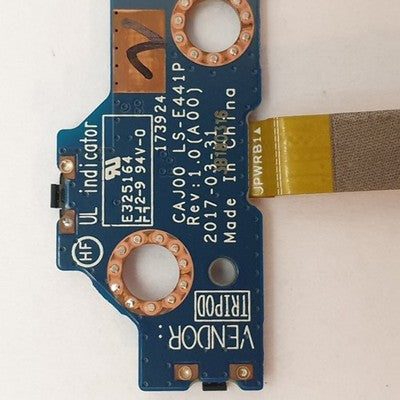 Dell Latitude 7285 2 in 1 Power Button Board Ein Aus Schalter Platine