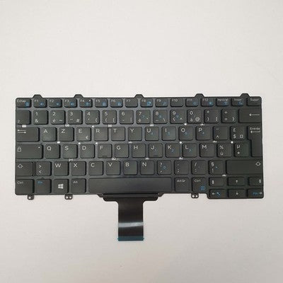 Dell Latitude E7270 Tastatur Français AZERTY Keyboard FR