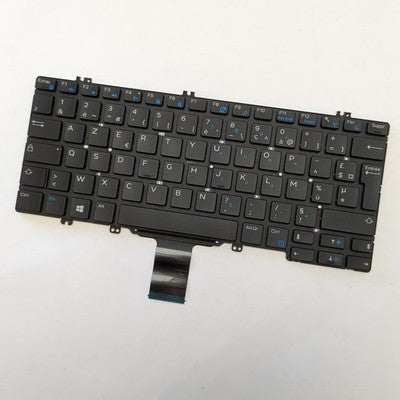 Dell Latitude 7290 Clavier Français AZERTY Keyboard Tastatur French