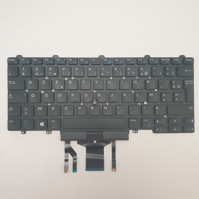 Dell Latitude 7480 Tastatur Französisch AZERTY TrackPoint Fehlt  Keyboard FR
