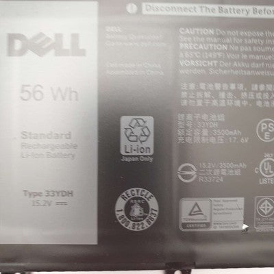 Dell Latitude 3400 Original Akku 3500mAh Li ion Battery Pack 33YDH 56Wh – Bild 2