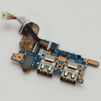 HP EliteBook 845 G8 USB Board USB Anschluss Platine mit Audio Klinke Sound – Bild 2