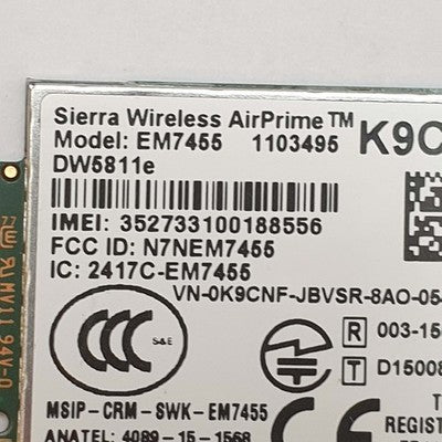 Dell Latitude 5591 Sierra Wireless AirPrime EM7455 LTE WWAN Modul DW5811e – Bild 3