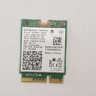 Fujitsu LifeBook U759 Intel 9560NGW WLAN Karte Wireless AC Bluetooth M.2
