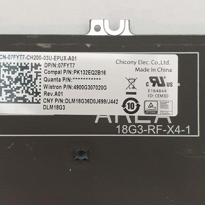 Dell Latitude 5300 Tastatur Deutsch QWERTZ Keyboard DE – Bild 3