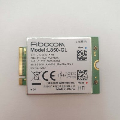 Lenovo ThinkPad X12 Detachable G1 Fibocom L850 GL LTE WWAN Modem Karte
