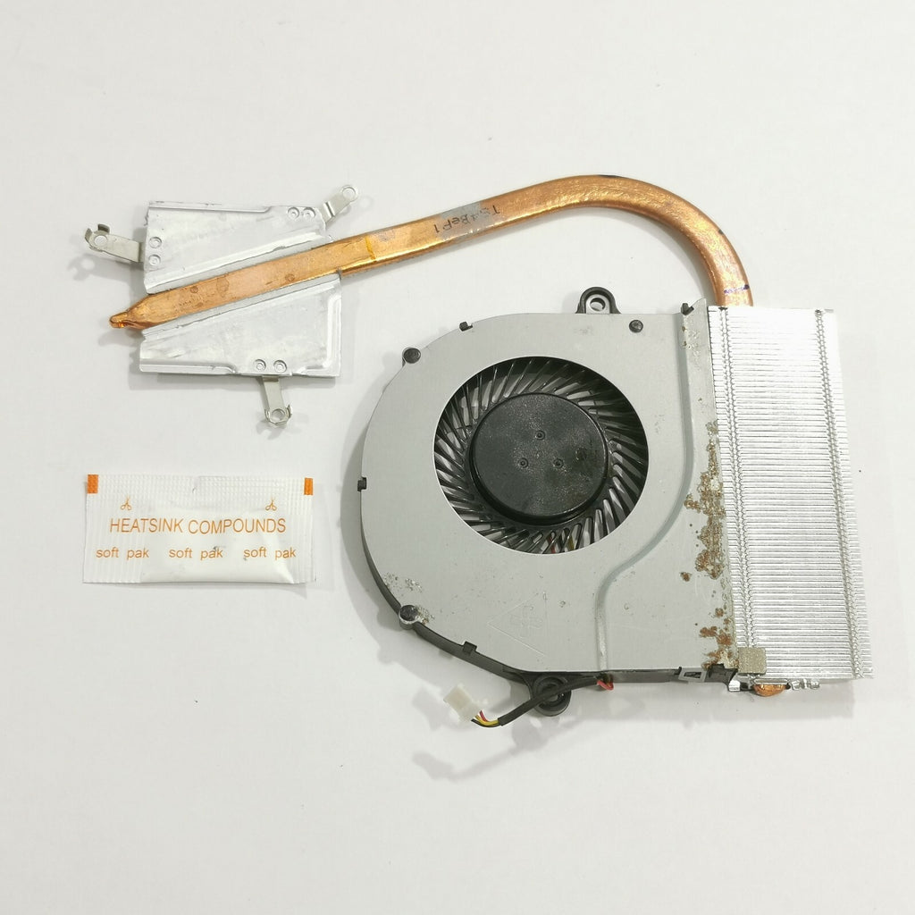 Acer Aspire E15 E5-521 Kühler Lüfter Heatsink Fan CPU Kühlung Wärmeleitpaste – Bild 2