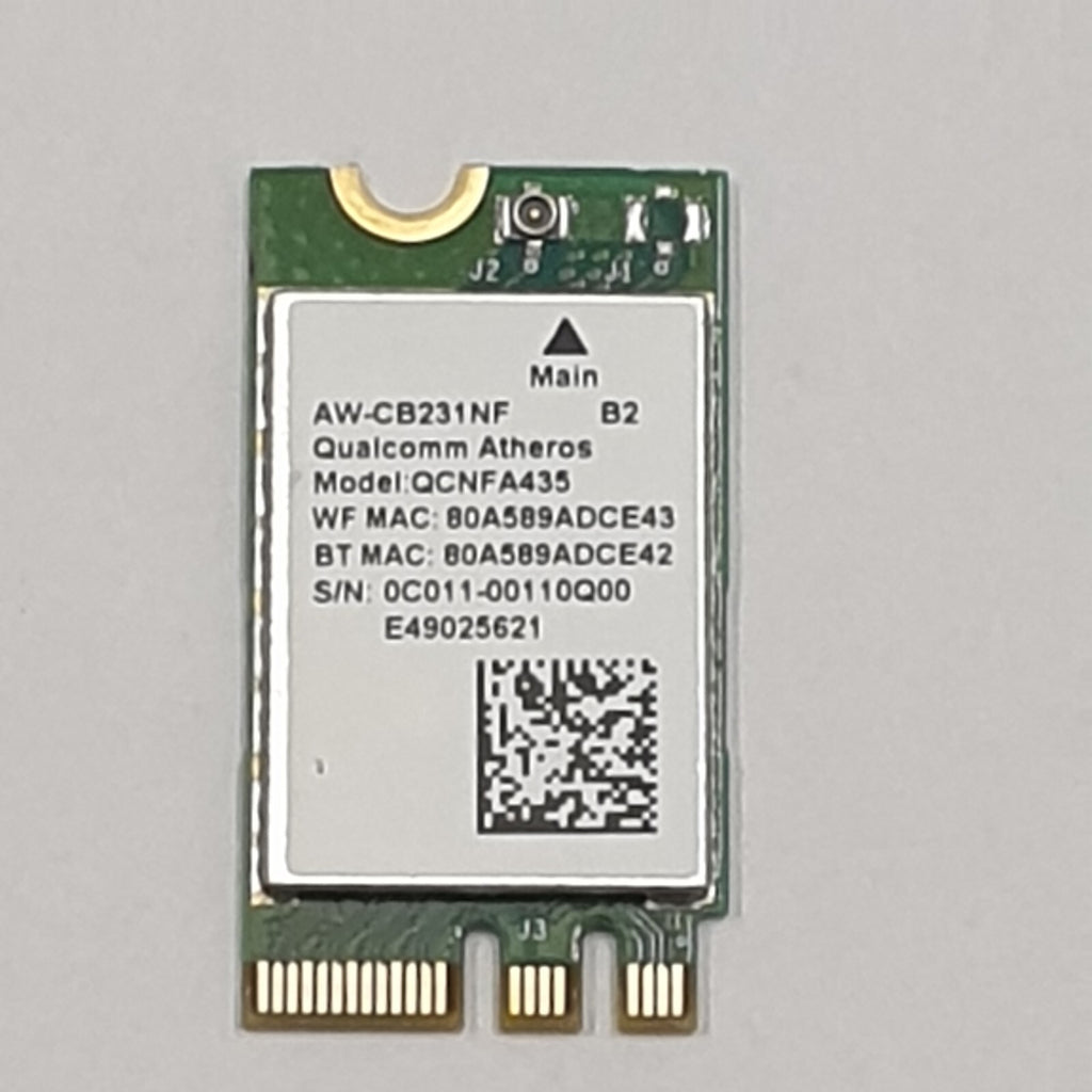 Asus Eeebook X206H WLAN Karte Wifi Qualcomm Atheros QCNFA435 AW-CB231NF