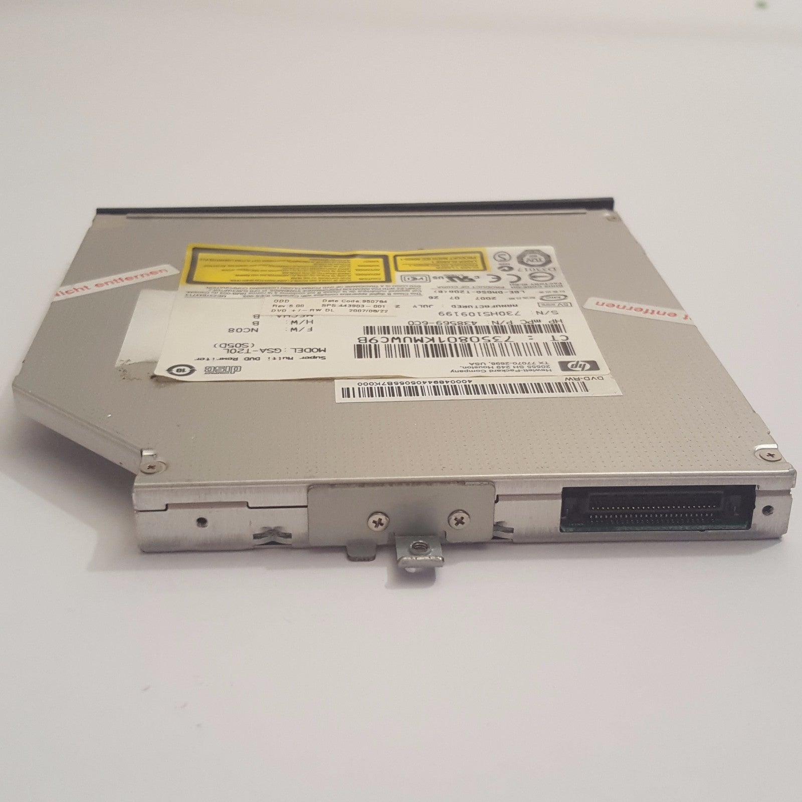 HP Compaq 6715s IDE DVD Laufwerk Brenner GSA-T20L Optisches Laufwerk – Bild 2