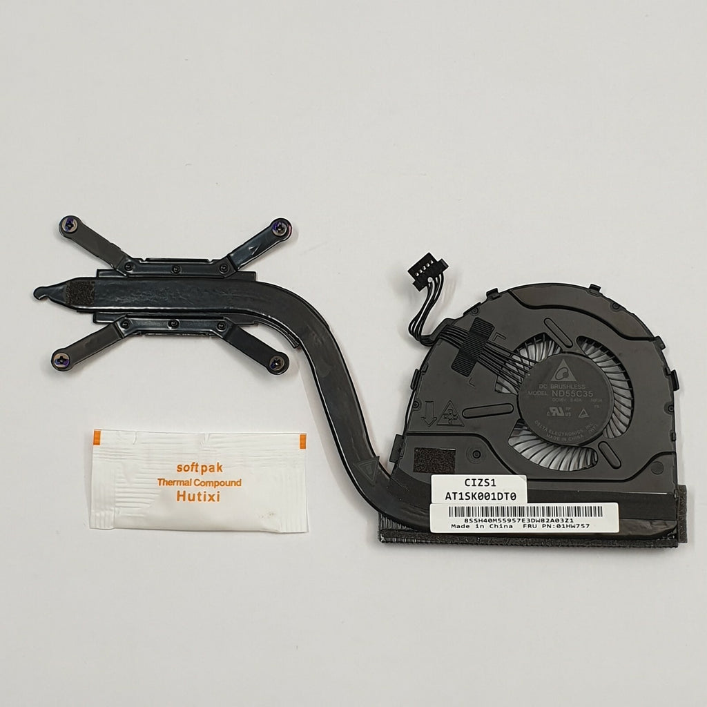 Lenovo ThinkPad Yoga 370 Kühler Lüfter Heatsink Fan mit Wärmeleitpaste