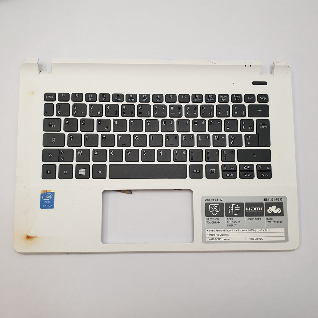 Acer Aspire ES1-331 Handauflage Tastatur Französisch AZERTY Palmrest Keyboard