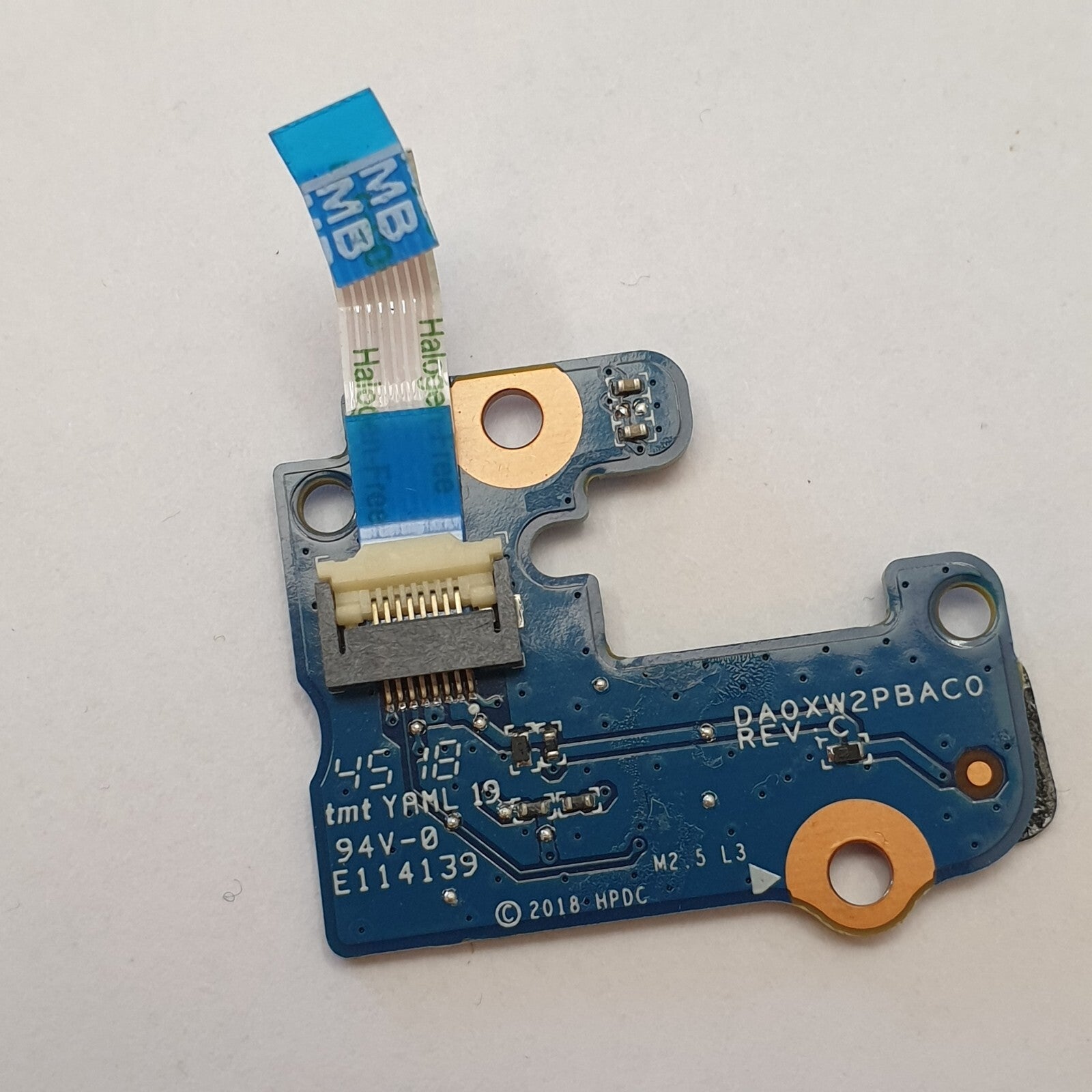 HP ZBook 15 G5 Powerbutton Einschaltknopf Platine Board Switch – Bild 2