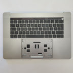 Apple MacBook Pro 15 A1707 Handauflage Deutsch mit Akku Tastatur QWERTZ Palmrest