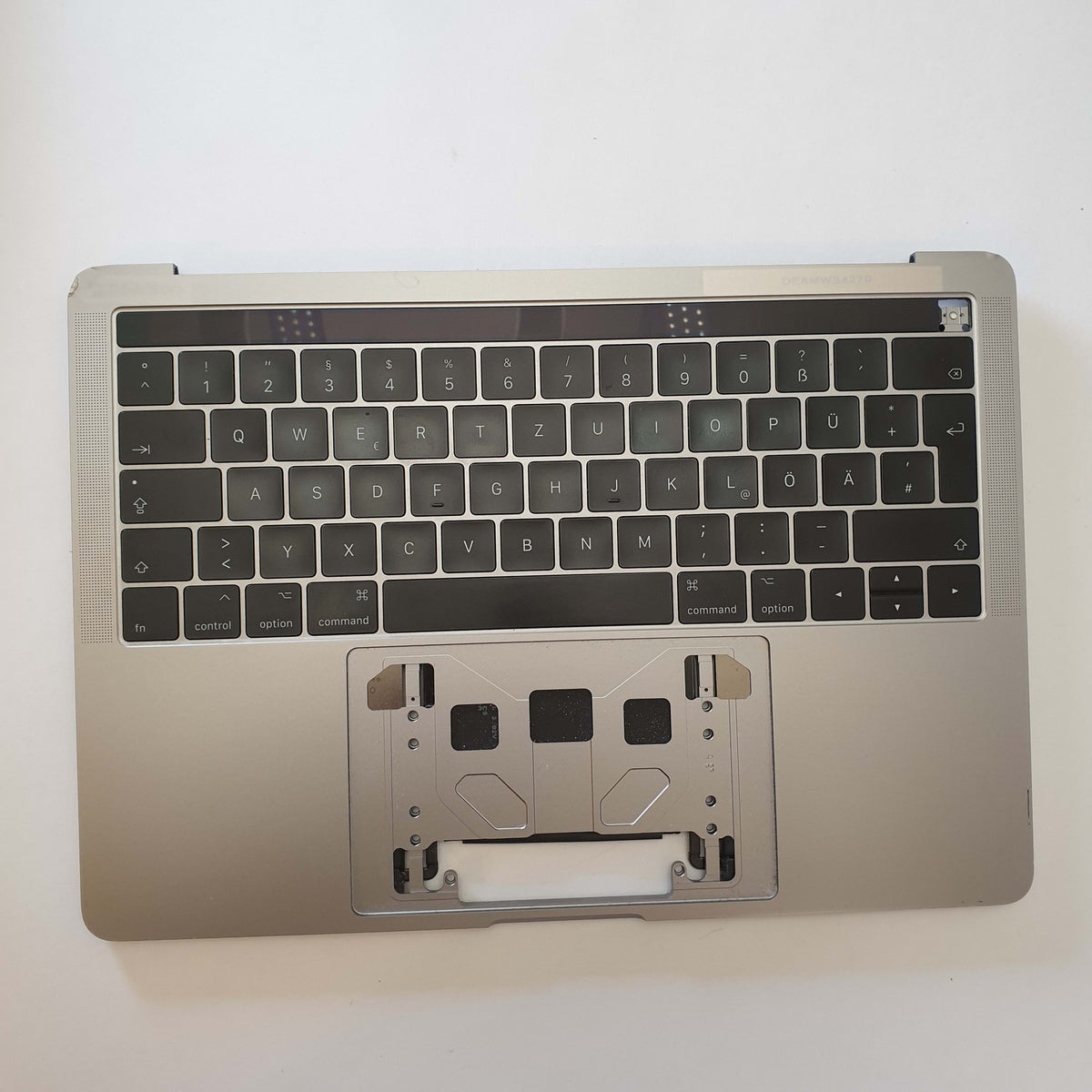 Apple MacBook Pro A1706 Handauflage Tastatur Deutsch QWERTZ DE Palmrest Keyboard