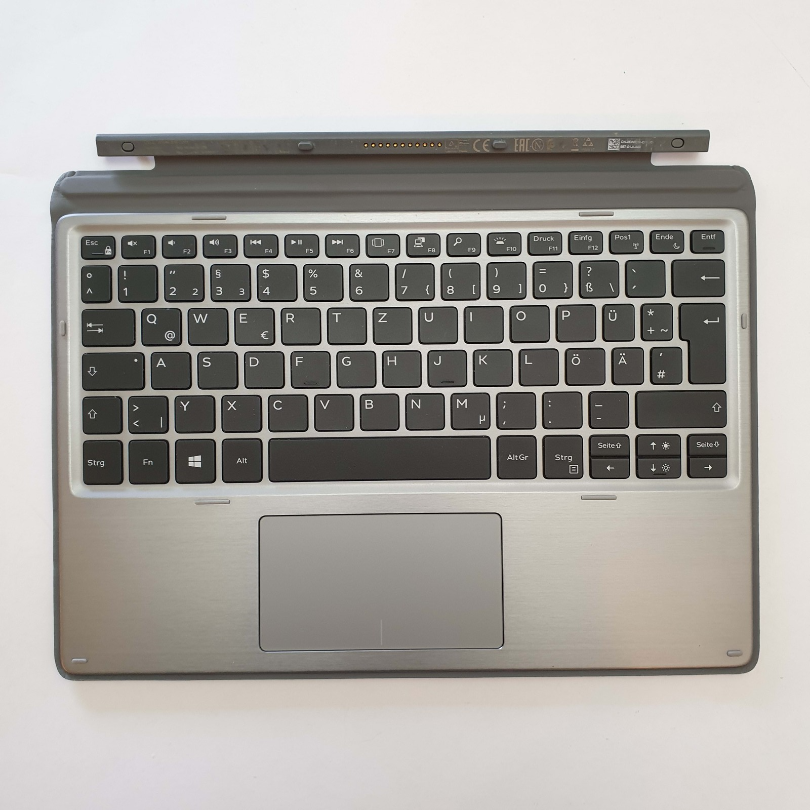 Dell Latitude 7200 2 in 1 Handauflage Tastatur Deutsch QWERTZ Backlit