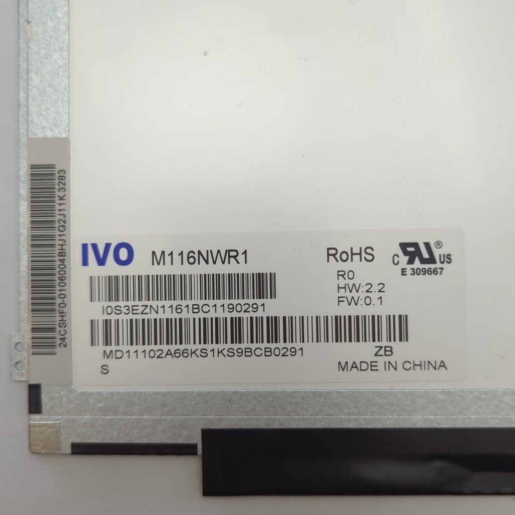 Asus Eee PC 1225B Display 11.6 M116NWR1 Panel LCD Bildschirm