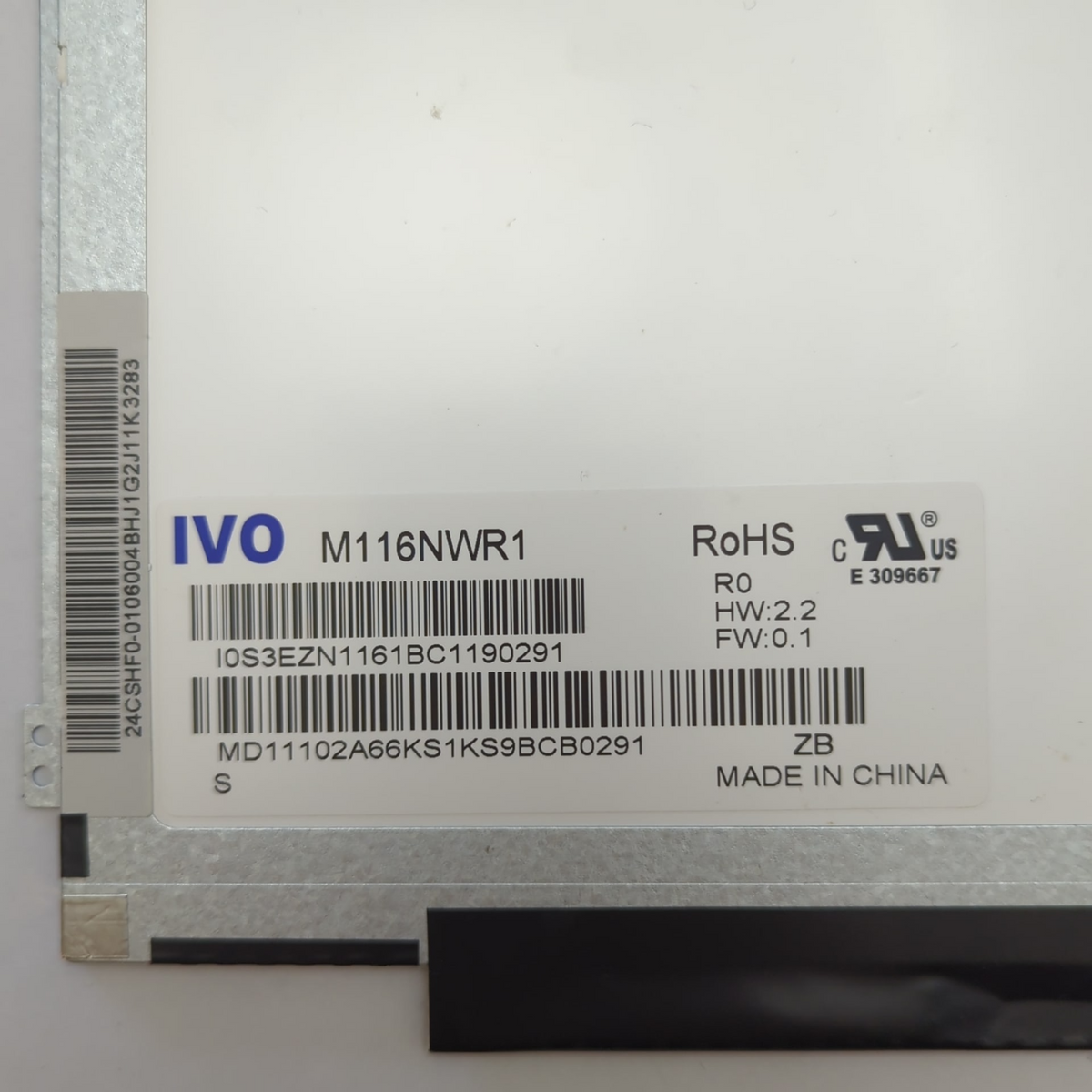 Asus Eee PC 1225B Display 11.6 M116NWR1 Panel LCD Bildschirm