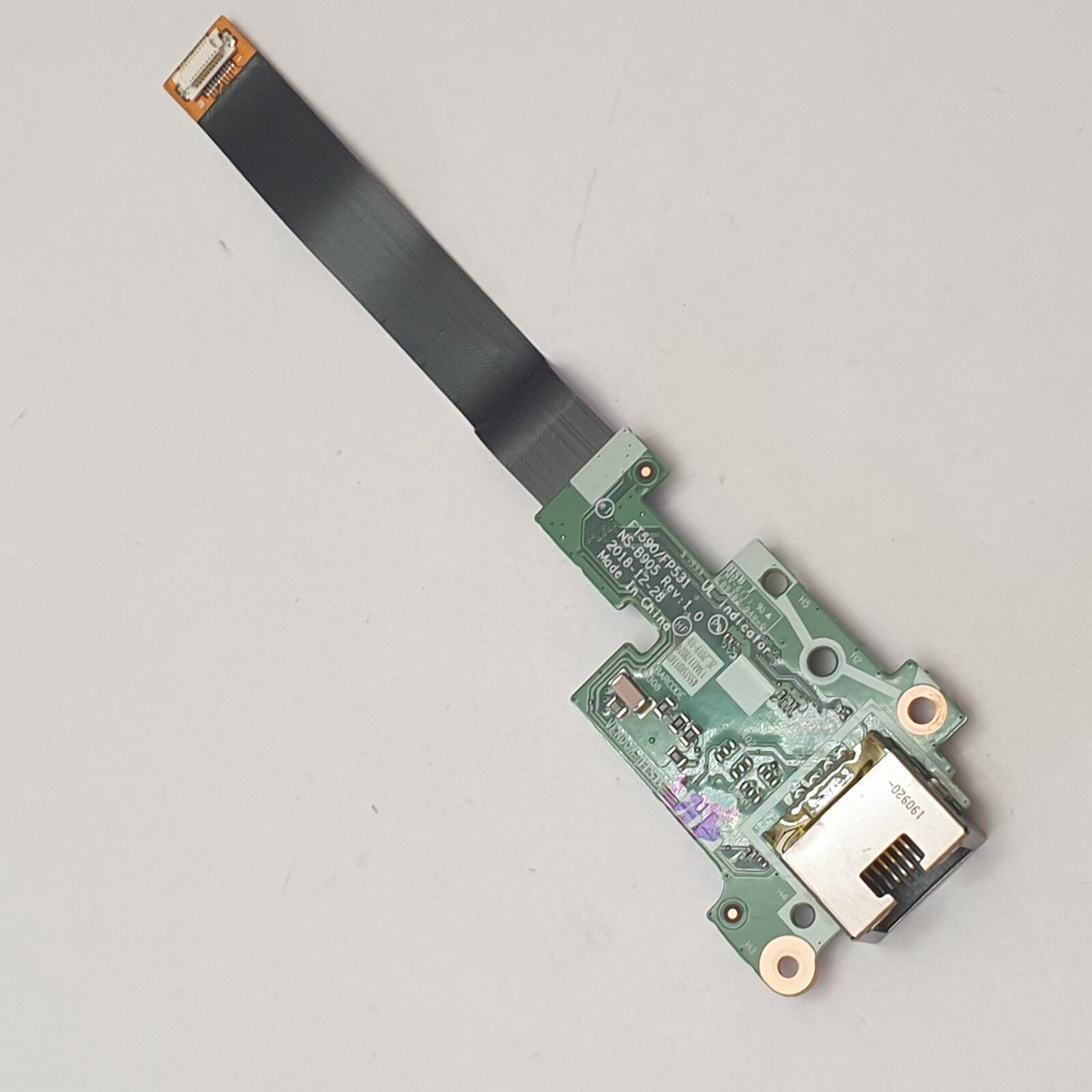 Lenovo ThinkPad T590 LAN Ethernet Port RJ45 Netzwerk Anschluss Platine Board