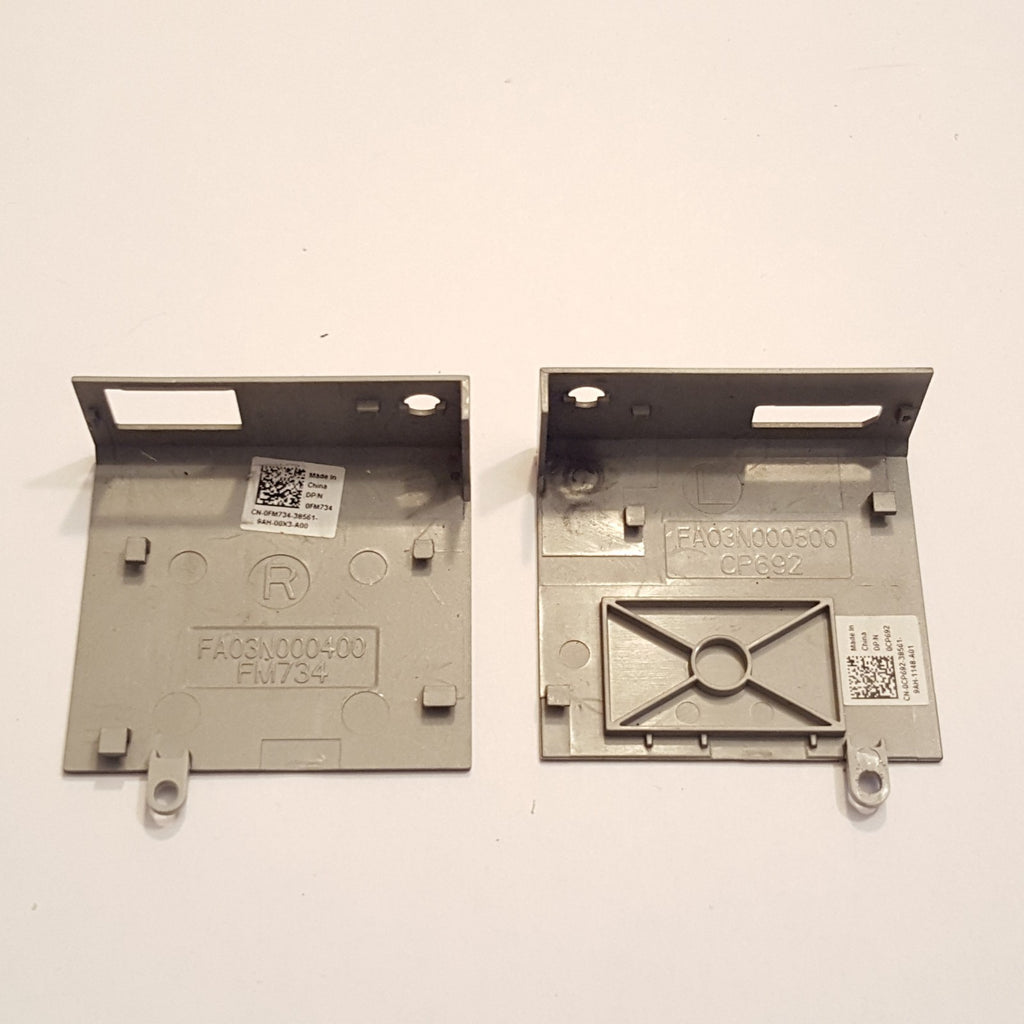 Dell Precision M4400 Scharnierabdeckung Set Scharnierkappen Hinge Cover – Bild 2