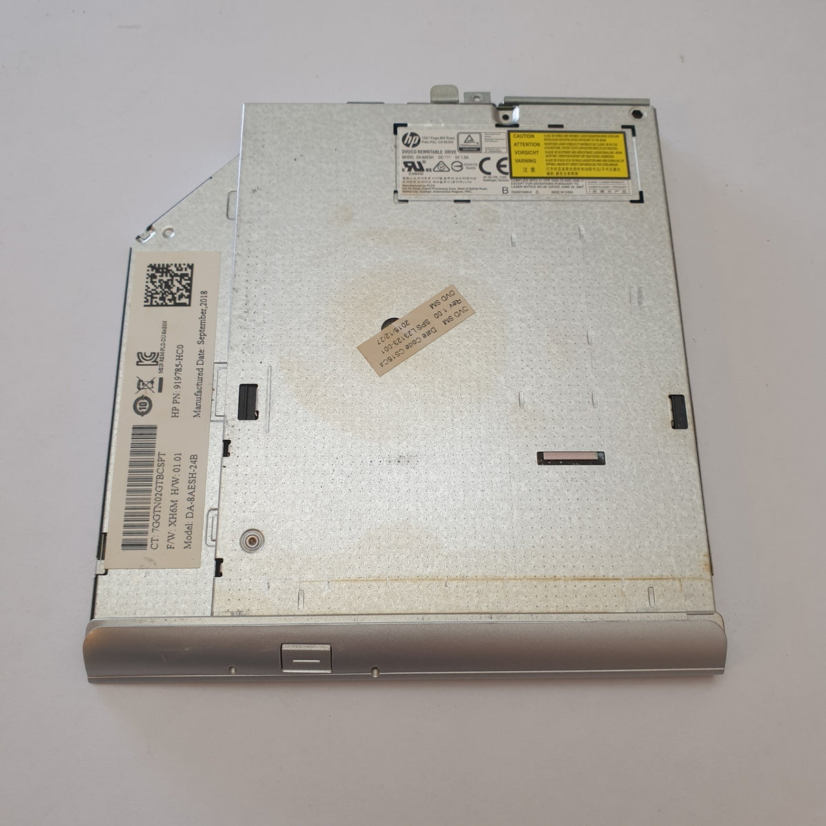 HP ProBook 650 G5 DVD Brenner Laufwerk CD RW Slim Optical Drive Intern