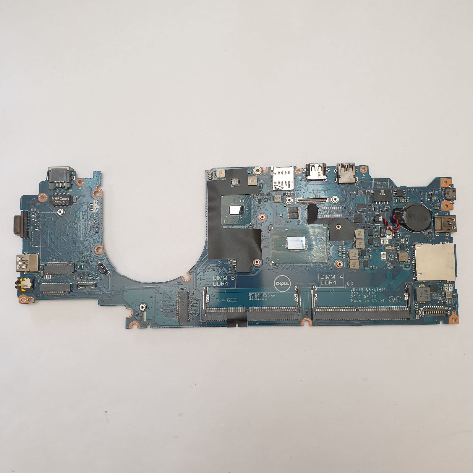Dell Latitude 5480 Mainboard Intel Core i5-6440HQ Motherboard